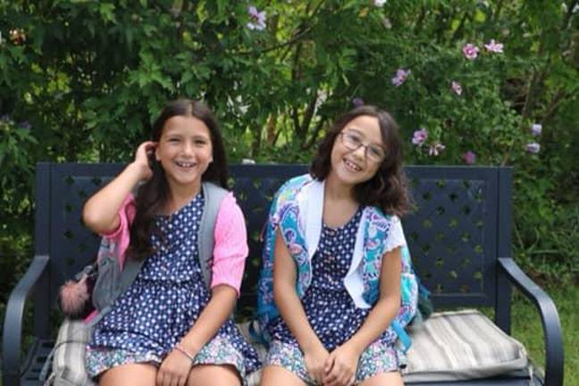 Julianna and Savannah, 3rd grade at Central Valley Elementary