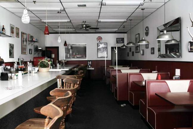 Provided photo Maria&iacute;s Breakfast &amp; Lunch on Route 17M in Momroe is lit and prepped for the shoot.