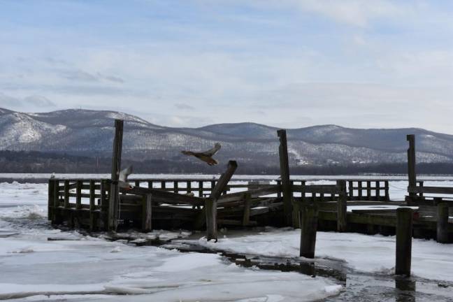 The Newburgh Landing has been closed since 2014 (Photo by Becca Tucker)