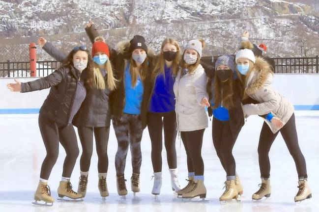 Finally! Ice skating fun for M-W Class of 2021 signifies beginning of celebratory events