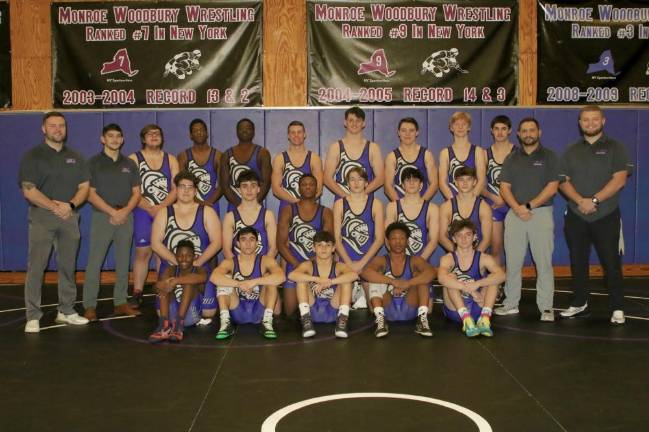 The Crusaders 2021-2022 Varsity Wrestling Team