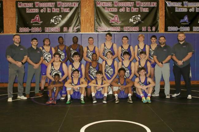 The Crusaders 2021-2022 Varsity Wrestling Team