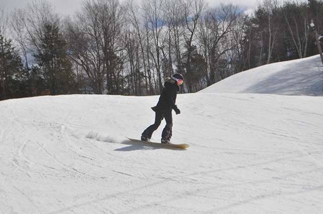 Mountain School lessons are starting on opening day for all levels including free beginner lessons for snowboarders and skiers.