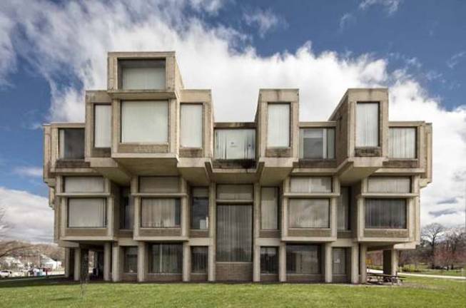 The Orange County Government Center designed by Paul Rudolph in the Brutalist style. (Photo provided)