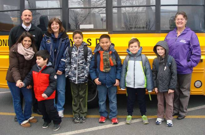 Monroe Woodbury School District names its buses of the month for December