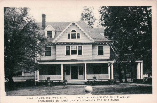Rest Haven on High Street in Monroe in its day.