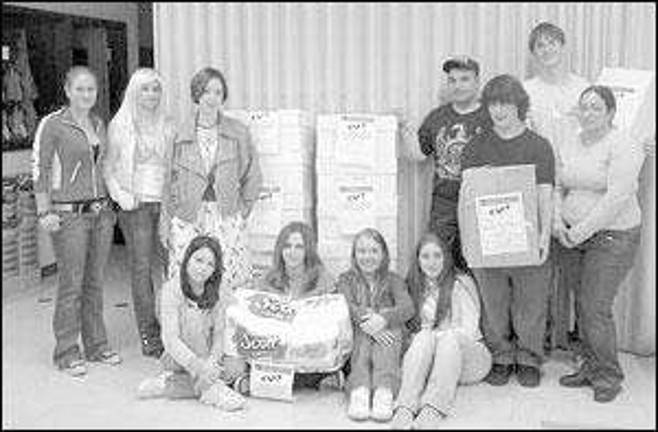 BOCES students and staff give to hurricane relief efforts