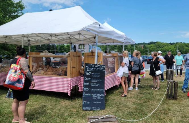 File photo of Goshen Farmers Market at the Orange County Government Center in 2022.