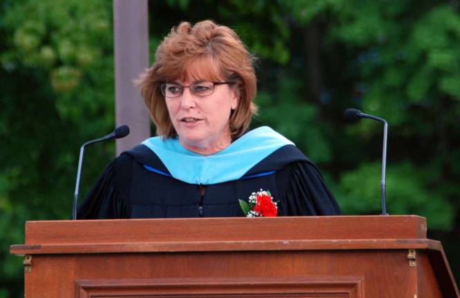 &#x201c;I would like you to remember,&#x201d; Superintendent of Schools Nancy Teed told the graduates, &#x201c;the power of positivity and to keep in mind that if you think you can, you can and you will.&#x201d;