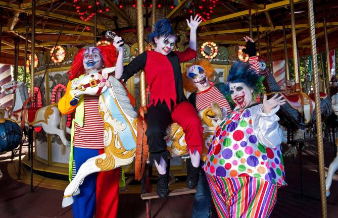 Fright Fest Circus Psycho Clowns.