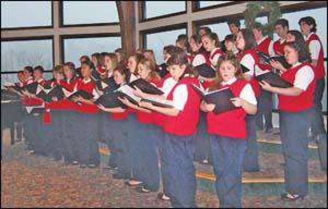 Jubilate youth choir holds its winter concert in Goshen on Dec. 17
