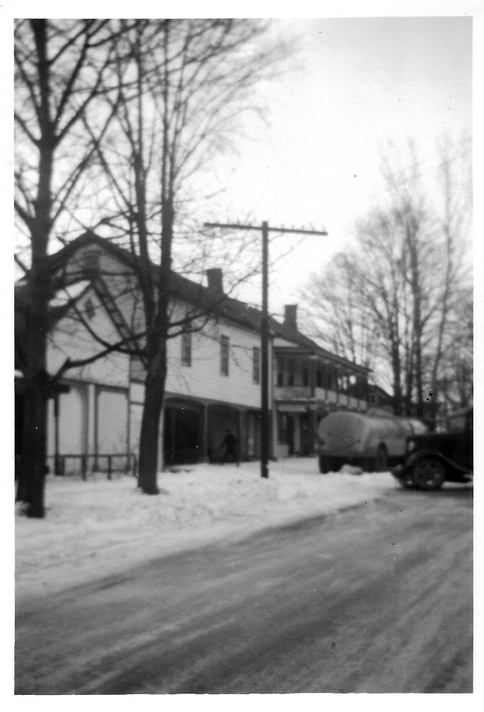 $!Sugar Loaf in winter, 1940s. Photo courtesy the Sugar Loaf Historical Society
