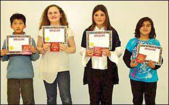 The George Grant Mason School holds annual spelling bee