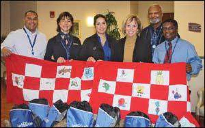 JetBlue 'Soaring Quilts' for St. Luke's pediatric patients