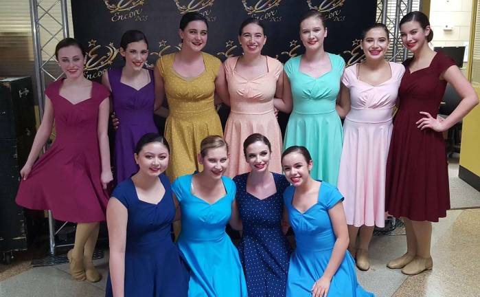 One of Senior Company's dances was called &quot;Another Day of Sun.&quot; Back row: Jenna Scerbo, left, Emily Rita, Juliet Hennessy, Alexis Newman, Abby Auty, Carleigh Newman and Megan Casey. Front row: Caleigh Ingram, Jenna Sommerlad, Adelia Salerno and Emma Katzman.