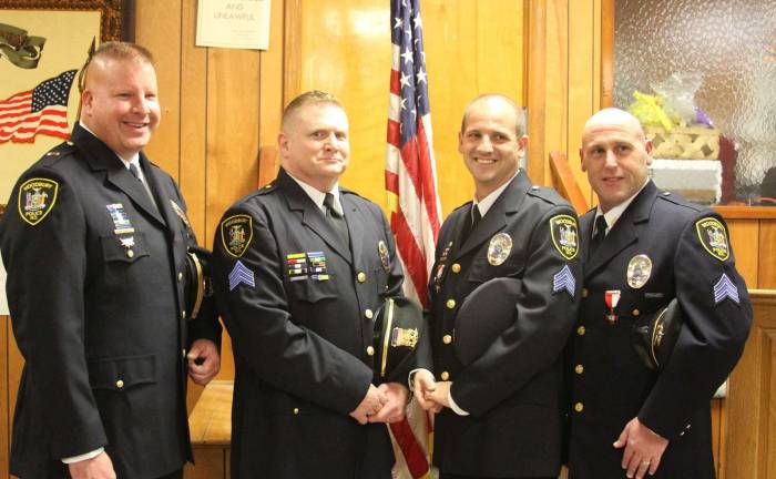Woodbury Police Department promotions