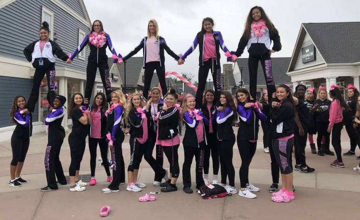 Provided photos The Varsity contigent of the Pink Warriors.