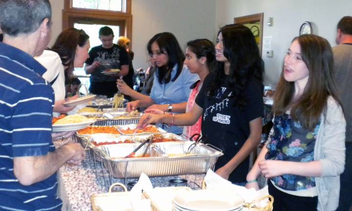 $6,000 worth of spaghetti and one more OM fund raiser this Sunday