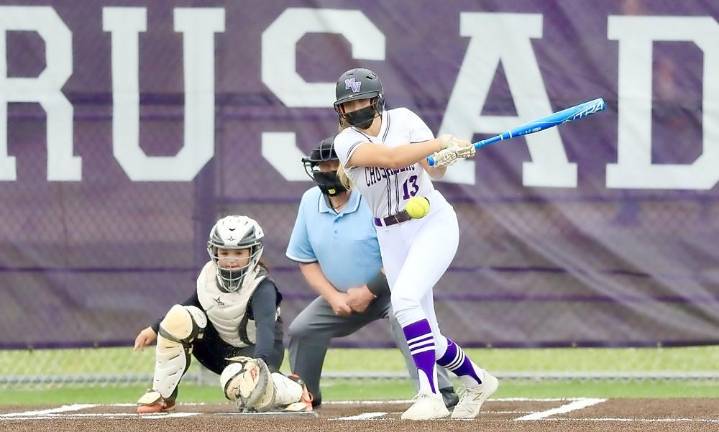 Kelsey O’Brien had three hits and three RBI’s in the game.