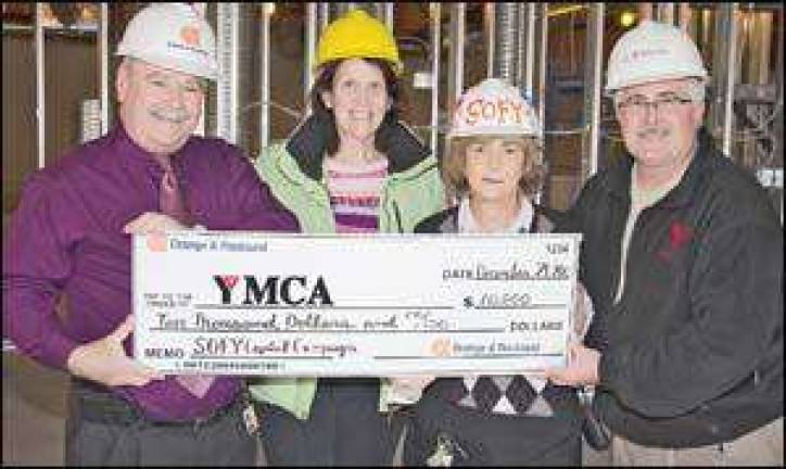 O&R contributes $10,000 to help build new YMCA in Monroe