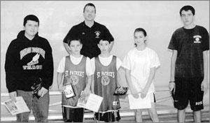 Monroe K of C crown free throw champions