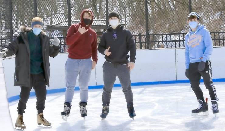 Finally! Ice skating fun for M-W Class of 2021 signifies beginning of celebratory events