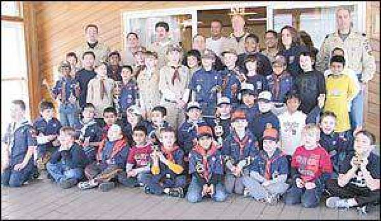 When it comes to the pinewood derby, Pack 488 Cub Scouts are always on the mark