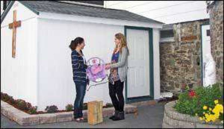 What a difference a shed makes