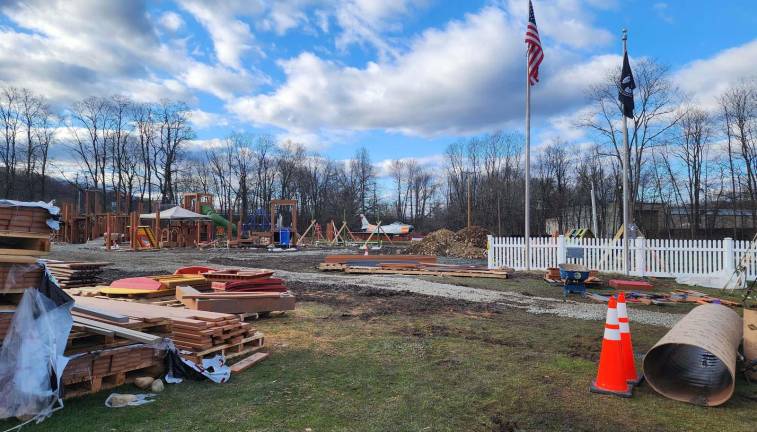 Revitalizing this aging playground will create an inclusive space where all children, regardless of ability, can come together, connect, and thrive as a community. Photo by Samantha Finch.