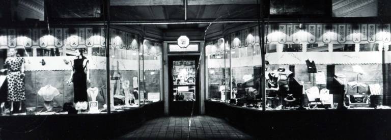 Photo courtesy of Monroe Historical Society Samuel Nelson's Department Store, 16 Lake St. in Monroe, circa 1948. The store passed to his son and daughters following his death in 1944. His grandson, Robert Nelson, operated the store until 1972 when he sold the business.