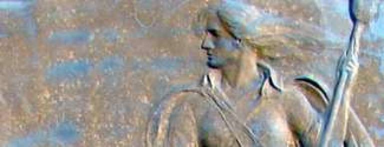 Margaret Cochran Corbin was one of the wives who, during the Revolution, were tagged as &#xfe;&#xc4;&#xfa;Camp Followers.&#xfe;&#xc4;&#xf9; These women followed their husbands, cooking, washing laundry and doing whatever domestic chores needed to be done.She is buried at West Point.