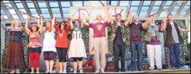 Souza's “Godspell:” The small miracle at the Palaia Vineyard - Scholarship production: nearly 300 people at shows on Thursday and Friday nights
