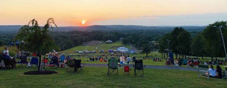 Free fireworks will be held at Thomas Bull Memorial Park in Montgomery on July 21 at the conclusion of this year’s Orange County Freedom Fest. Freedom Fest file photo provided by the Office of Orange County Executive.