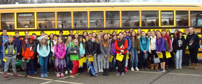 Monroe Woodbury School District names its Buses of the Month