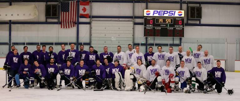 M-W Alumni hockey