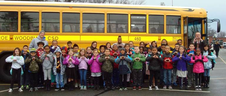 Monroe Woodbury School District names its Buses of the Month