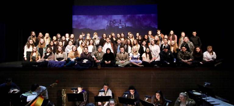 Photos by William DimmitCast of &#x201c;Young Frankenstein.&quot;