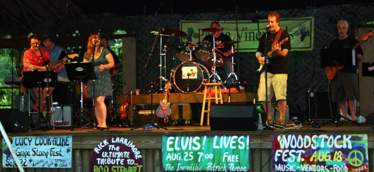 Photos provided by Bob Curtis The No Soap Radio Band will be among the musicians playing at the Neil Young Festival on Sept. 2 at the Palaia Vineyard and Winery in Highland Mills. The festival is a fund raiser for the Sousa Scholarship Foundation.