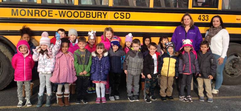 Bus of the month for November: No. 433, Sapphire Elementary, driver Vanessa Valentin.