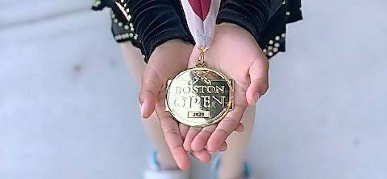 Isabella Paes competed in the 2020 Boston Open in November. She was the youngest in her division, outdoing many of her competitors.