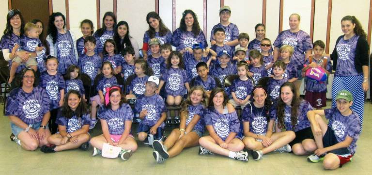Photos provided by Chabad of Orange County Camp Gan Israel group photo: More than 60 children from throughout Orange County participated this summer at Camp Gan Israel, which was based at Pine Tree Elementary School in Monroe.