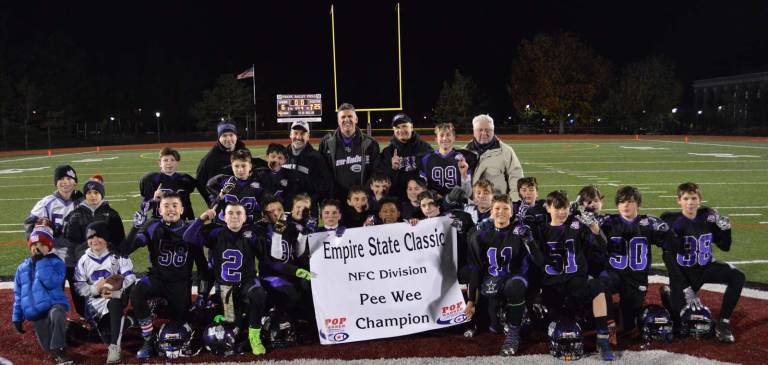 M-W Pop Warner PeeWees are state champions