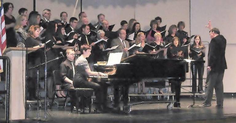 Last year, the Faculty and Friends Chorale performed under the direction of Middle School Chamber Choral director Brian Clark.