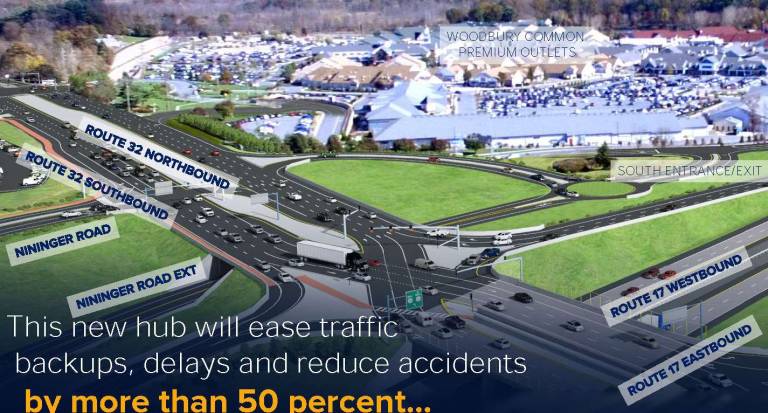 Route 17 Exit 131 work to start following the awarding of $150 million construction contract