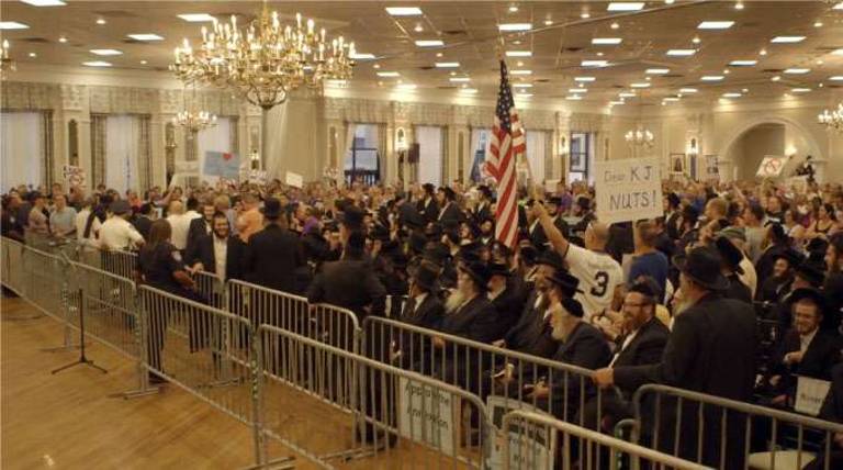 A still of the annexation vote from the documentary &quot;City of Joel.&quot;