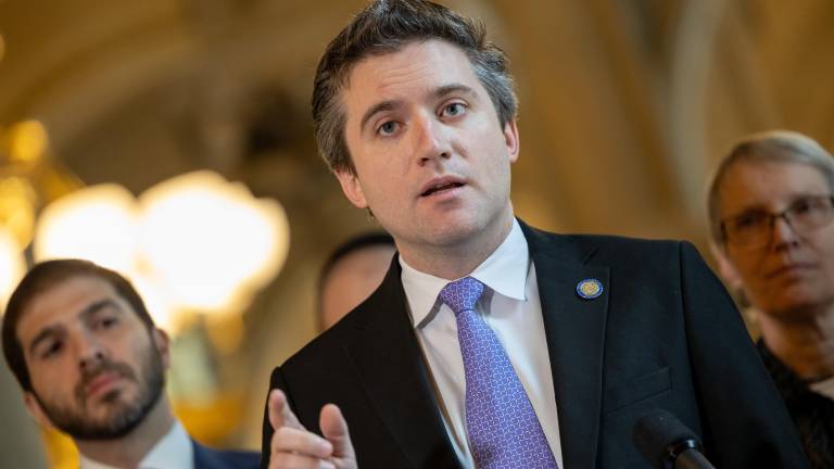 State Sen. James Skoufis and others lawmakers are calling for the overhaul of the Public Service Commission for exercising “little more than a wrist-slap for greedy utility companies.” NYS Senate photo.