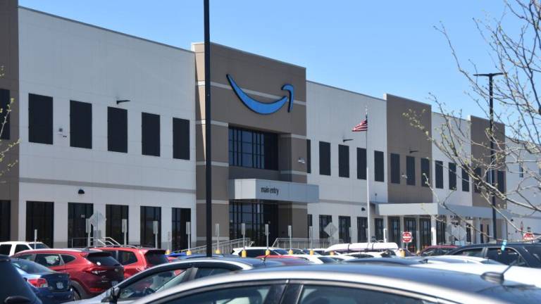 The new Amazon fulfillment center, SWF1, was the biggest building in the county when it opened last year, but will soon be the third-largest warehouse in the Town of Montgomery, NY.