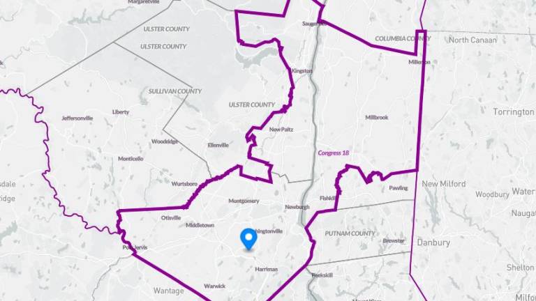 NYS Congressional District 18, currently represented by Democrat Pat Ryan.