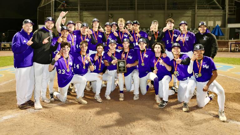 The Crusaders break the 36-year drought and win the Section 9 AAA title.