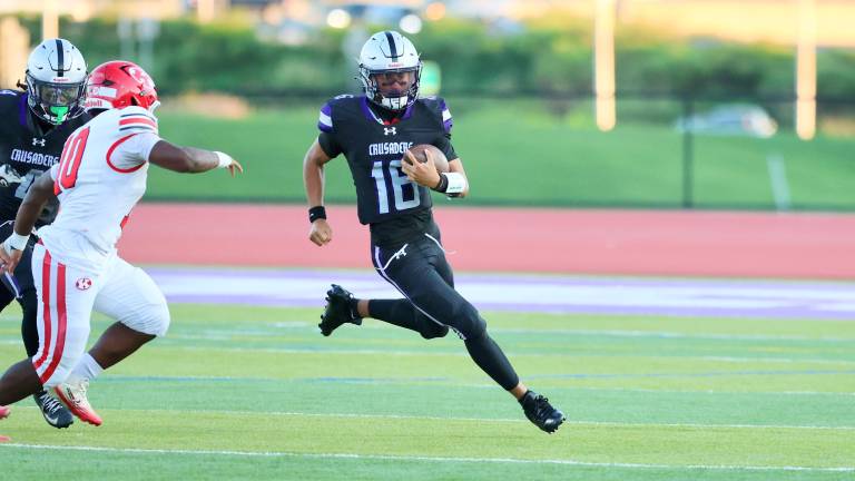 #16 Ethan Maldonado rushed for 175 yds with two TDs in the game.